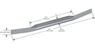 Canoe Boats Veritical Leads Shortened Trough