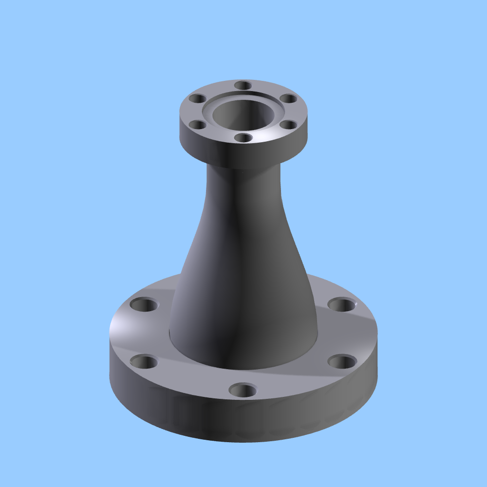 Kurt J. Lesker Company | CRN275X133 - NIPPLE,REDUCER,CONICAL,2-3/4