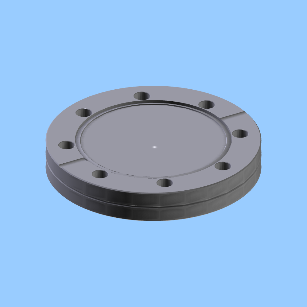 Kurt J. Lesker Company | DFF450X000 - DBL FACED BLANK FLANGE, 4.5 Kurt J. Lesker Company | DFF450X000 - DBL FACED BLANK FLANGE, 4.5