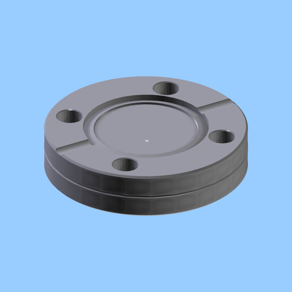 Kurt J. Lesker Company | F0212X000N - FLANGE,UHV,SS,BLANK,FIXED