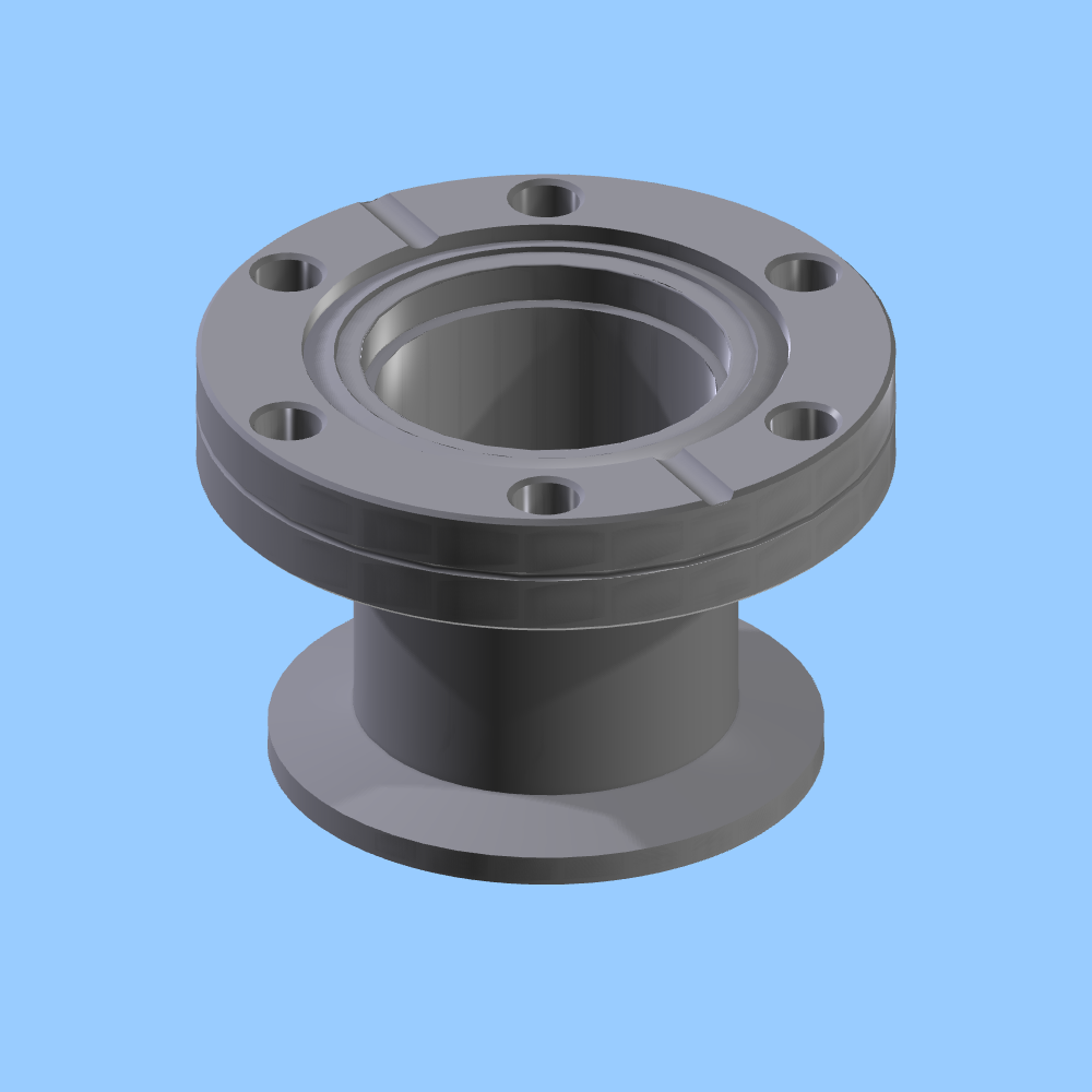 Kurt J. Lesker Company | F0275XQF40 - ADAPTER,SS,2-3/4