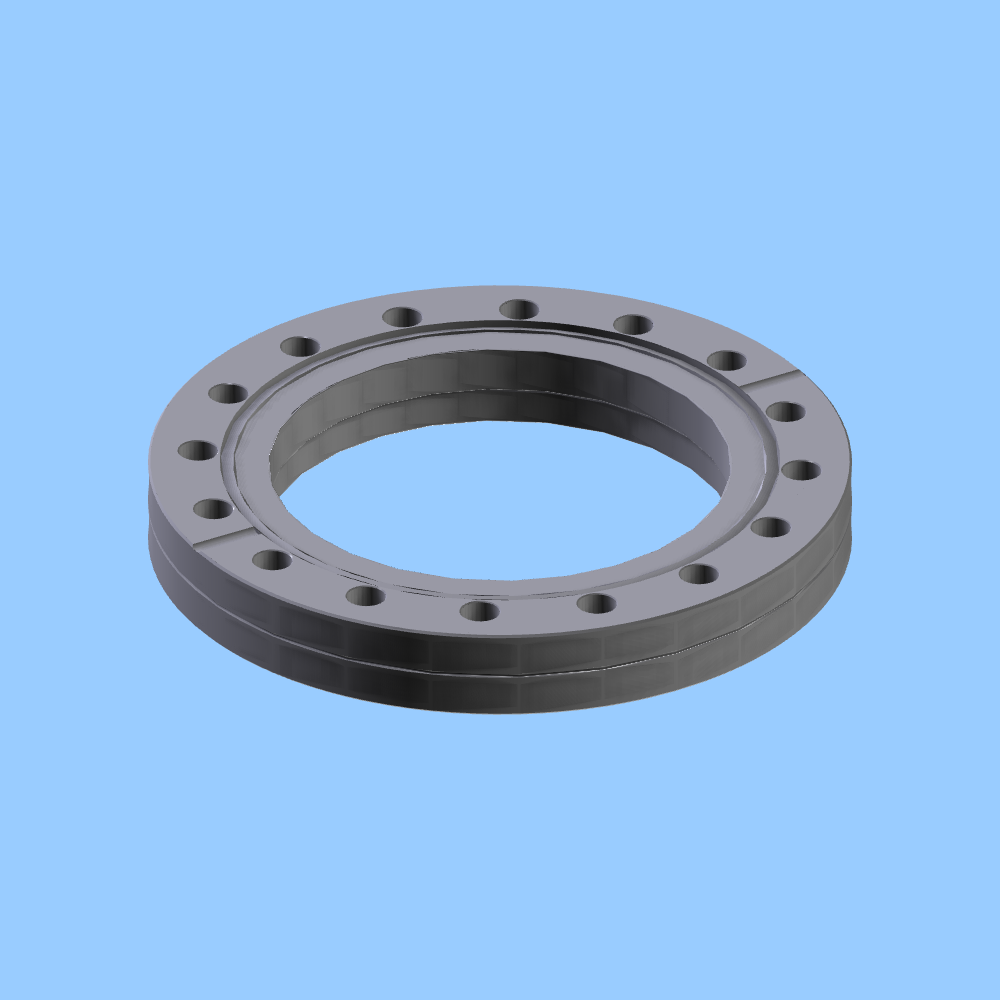 Kurt J. Lesker Company | F0600X400N - FLANGE,UHV,SS,BORED,FXD,6