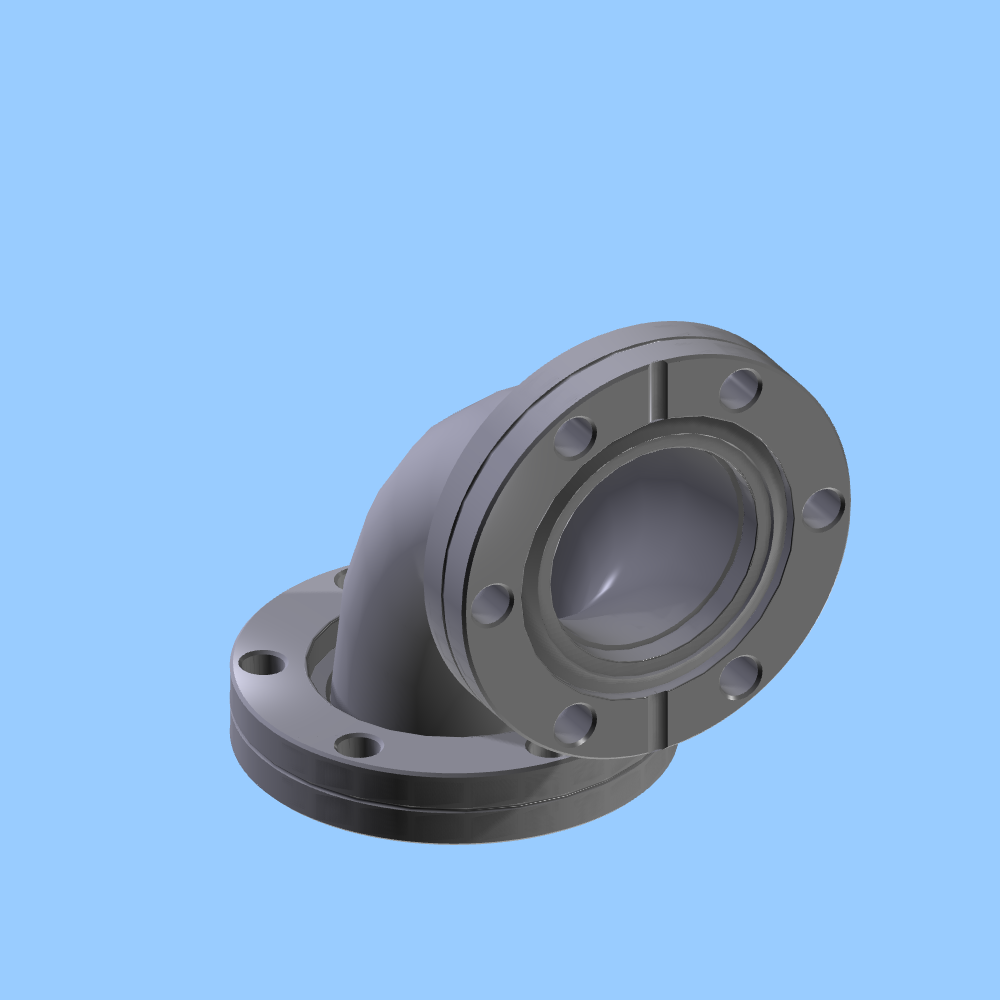 Kurt J. Lesker Company | L-0275 - ELBOW, RADIUS, 2.46