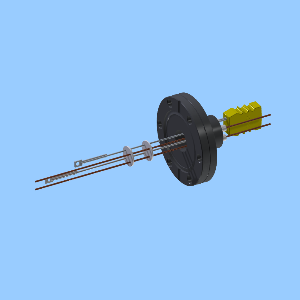 Kurt J. Lesker Company | TFT1KY2C153 - THERMOCOUPLE FEEDTHROUGH