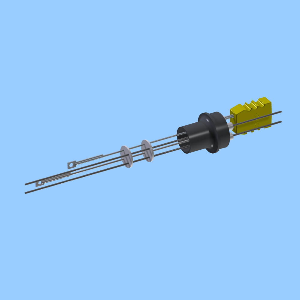 Type K Mini Plug Array Kurt J. Lesker Company | TFT1KY2N051 - THERMOCOUPLE FEEDTHROUGH, SINGLE ...