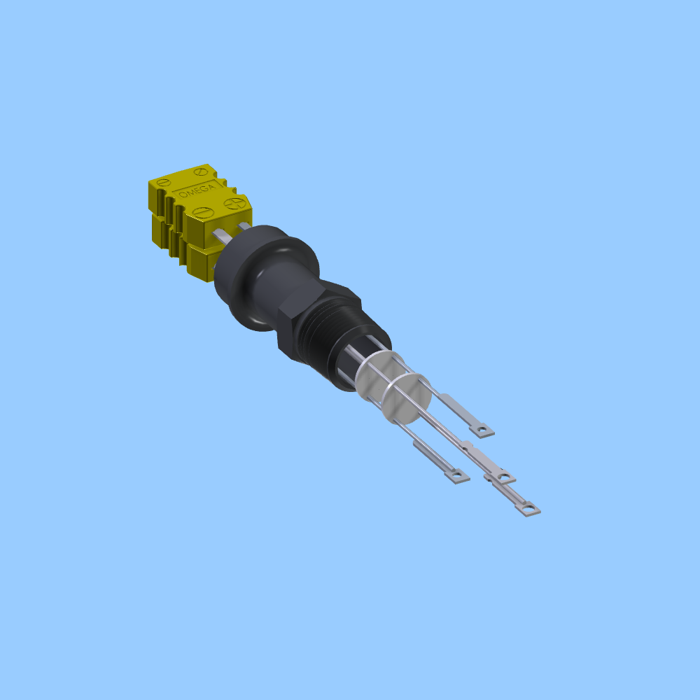 Type K Mini Plug Array Kurt J. Lesker Company | TFT2KY00005 - THERMOCOUPLE FEEDTHROUGH, SINGLE ...