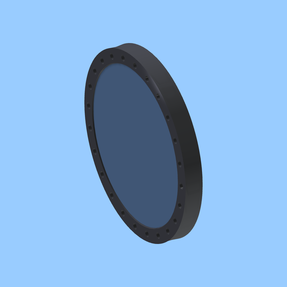 Kurt J. Lesker Company | VPZL-1000Q - VIEWPORT,Z-L,UV FUSED SILICA