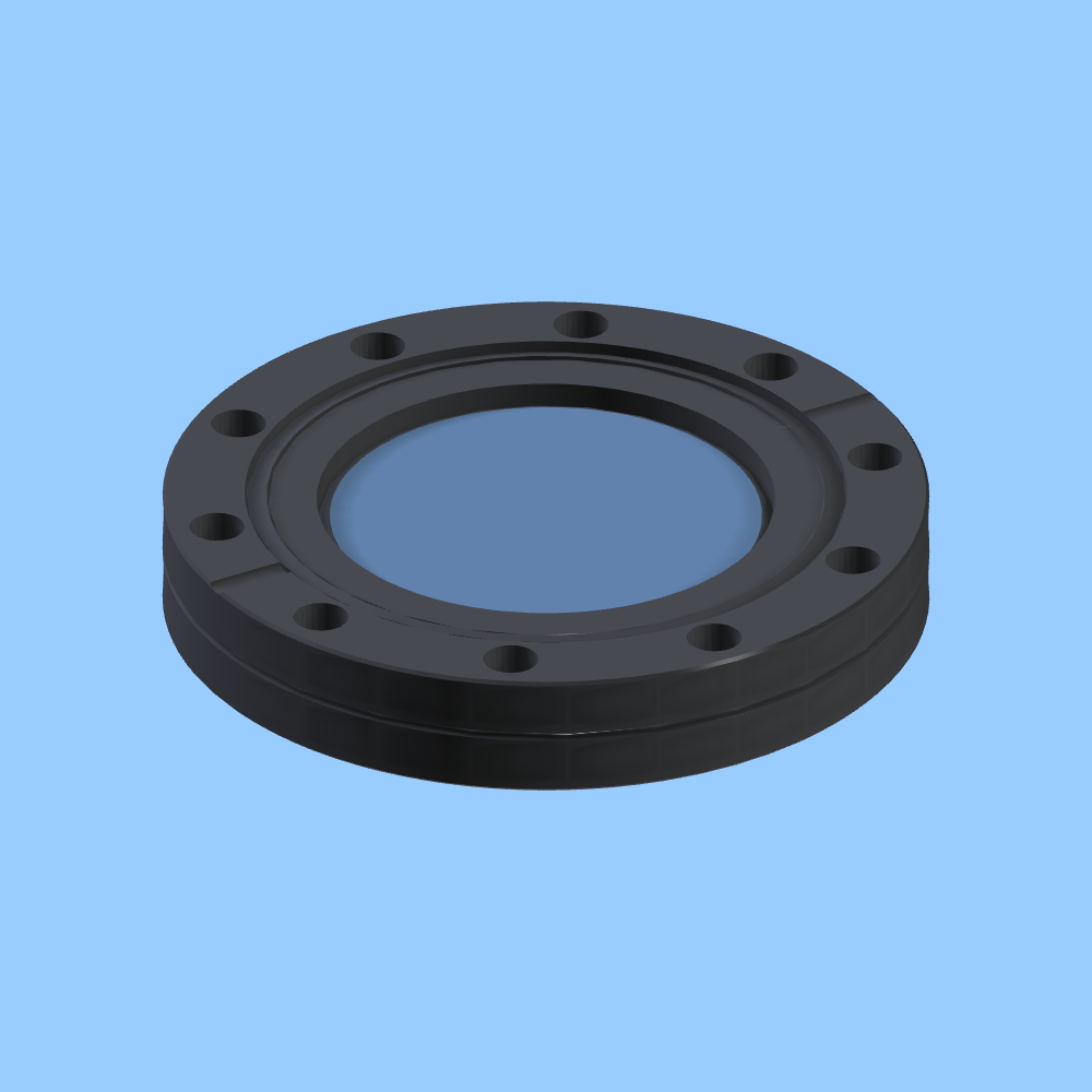 Kurt J. Lesker Company | VPZL-463 - VIEWPORT,ZERO-LENGTH,4-5/8