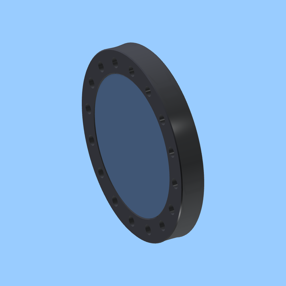 Kurt J. Lesker Company | VPZL-600Q - VIEWPORT,Z-L,UV FUSED SILICA
