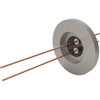 Stromdurchführungen - KF-Flansch, 2.000 Volt
