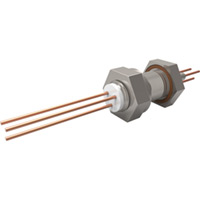 Stromdurchführungen - Grundplatte, 2.000 Volt