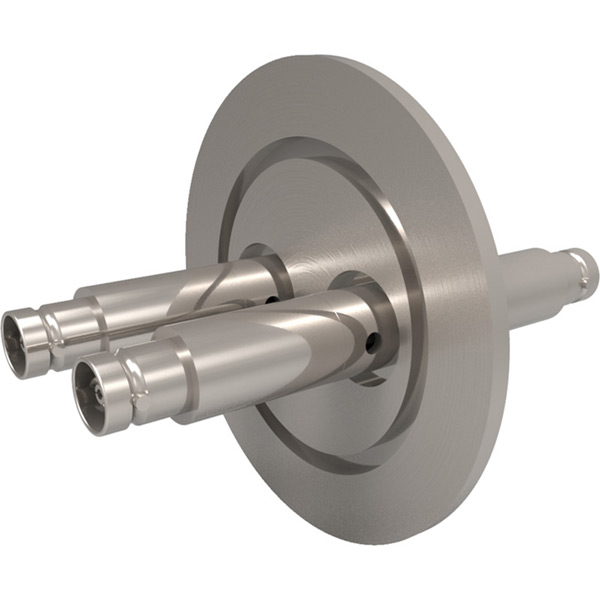 MHV Feedthroughs - KF Flange, Double-Ended
