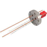 CF Flanged Type C - Thermocouple Feedthroughs -  Miniature T/C Plug & Power Leads