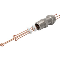 NPT male Type R Loops - Thermocouple Feedthroughs