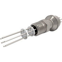 NPT male Type E - Thermocouple Feedthroughs - Mil-Spec Screw T/C Plug, Double-End