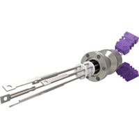 CF Flanged Type E - Thermocouple Feedthroughs - Miniature T/C Plug