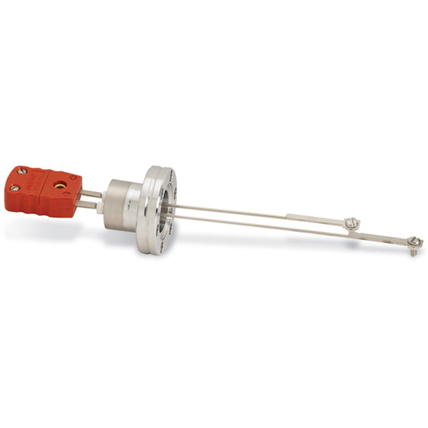 CF Flanged Type C - Thermocouple Feedthroughs -  Miniature T/C Plug 