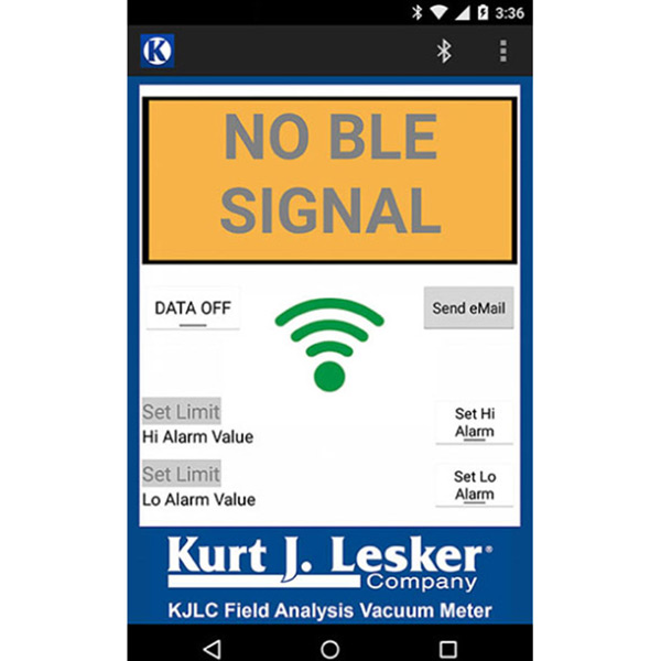 KJLC® 520TC Series Field KJLC® Vacuum Meter – Battery Powered Thermocouple Gauge (with Optional Bluetooth App)