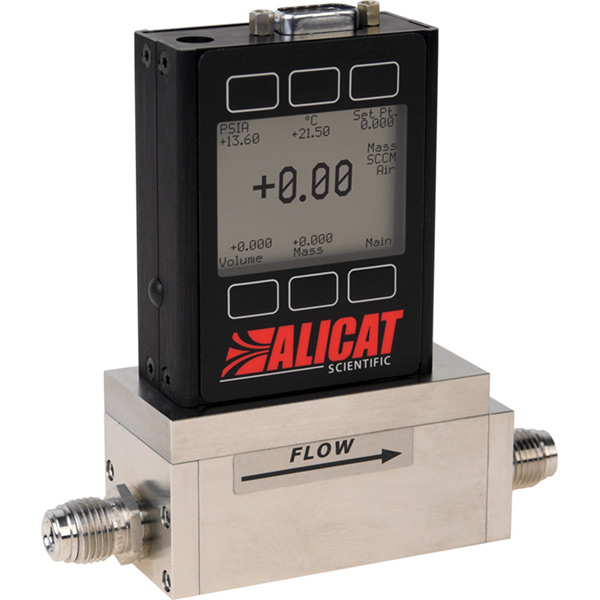 Alicat MCE and MCV Mass Flow Controllers (MFC)