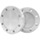 F0450X000RT - FLANGE,UHV,SS,BLANK,ROT,TAPPED 4.50