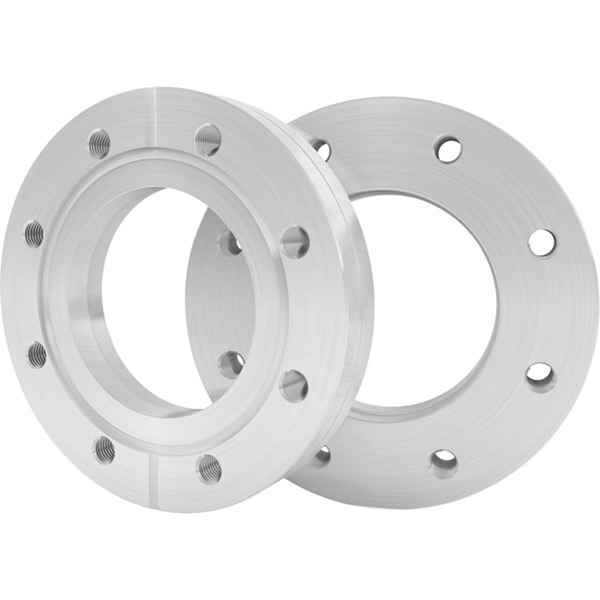 Fixed Tapped-Bored 304L SS Standard ConFlat® (CF) UHV Flanges