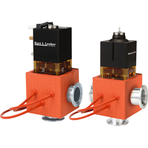V42 Series: Heated Angle Valve with Temperature Controller