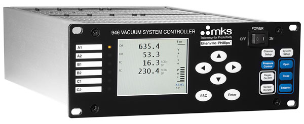 IVP Dual Capacitance Manometer Gauge Controller with USB for MKS Baratron  Gauges, LCD Readout and Two Setpoints