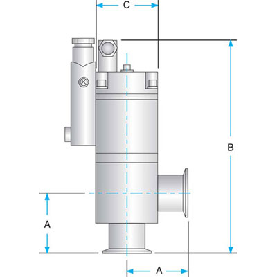 Click to view Block Angle Valve  Pneumatic